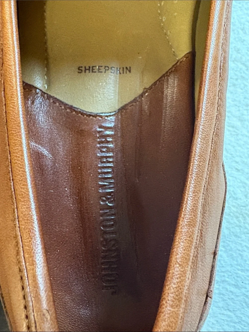 Johnston & Murphy premium leather